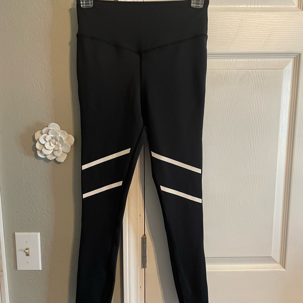 ZYIA Black and White Leggings